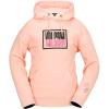 Volcom womens Essential Hooded Snowboard Riding Fleece Hoodie(Coral Haze S5)