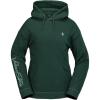 Volcom womens Essential Hooded Snowboard Riding Fleece Hoodie(Scarab S5)