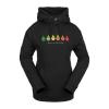Volcom womens Melancon Hoodie Snowboard Ski Fleece(Black)