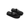 Volcom womens Not Ur Moms Platform Flip Flop Sandal(Black)