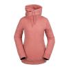 Volcom womens Tower Hooded Fleece Sweatshirt(Earth Pink S4)
