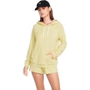 Lived In Lounge Hooded Fleece Pullover Sweatshirt (Regular & Plus Size)(Citron)