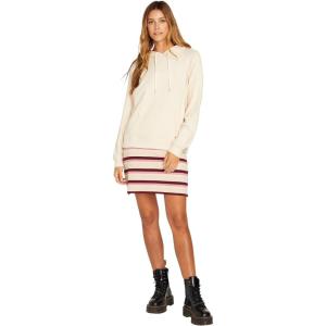 Lived In Lounge Hooded Fleece Pullover Sweatshirt (Regular & Plus Size)(Cream 1)