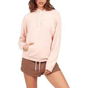 Lived In Lounge Hooded Fleece Pullover Sweatshirt (Regular & Plus Size)(Hazey Pink)