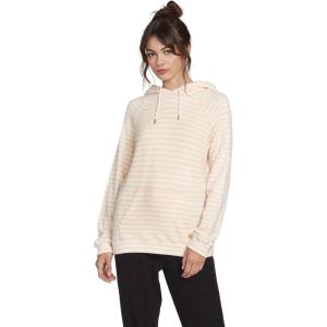 Lived In Lounge Hooded Fleece Pullover Sweatshirt (Regular & Plus Size)(Light Peach)