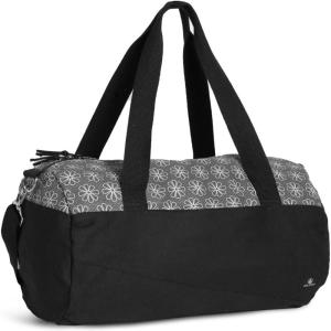 VOLCOM SCHOOLYARD CANVAS DUFFEL(BLACK/WHITE)