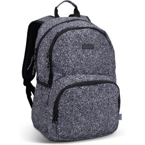 VOLCOM Upper Class Backpack, Black/White, One Size(Black/White)
