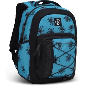 VOLCOM WEESTONE BACKPACK, RED ZEE-BRAH, OSFA(Lazy Daisey)