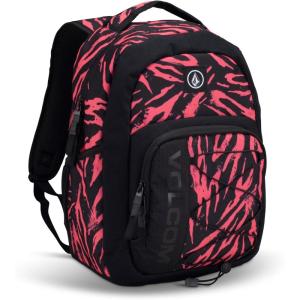 VOLCOM WEESTONE BACKPACK, RED ZEE-BRAH, OSFA(Red Zee-brah)