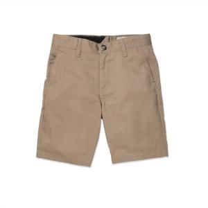 Volcom Boys Frickin Chino Shorts (Big Boys & Little Boys Sizes)(Khaki 1)