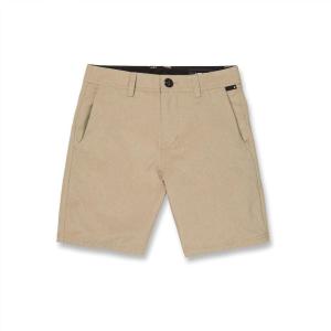 Volcom Boys Frickin Cross Shred Hybrid Stretch Chino Short (Big Boys & Little Boys Sizes)(Dark Khaki)