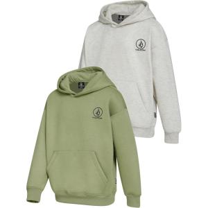 Volcom Boys Hoodies 2 Pack Boys Sweatshirts Premium Comfy Cotton Hoodies Size 8-20(Olive)