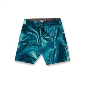 Volcom Boys Mod Tech Boardshorts (Big Boys & Little Sizes)(Coastal Blue)