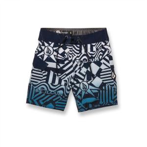 Volcom Boys Mod Tech Boardshorts (Big Boys & Little Sizes)(Ringer Navy)