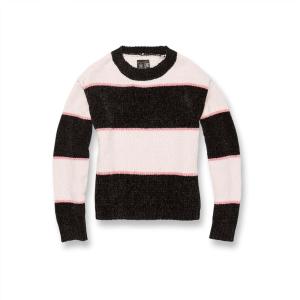 Volcom Girls’ Bubble Tea Sweater(Ash)