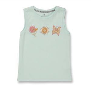 Volcom Girls’ Flexin Muscle Tank Top(Pale Aqua)