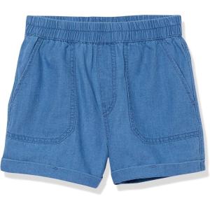Volcom Girls’ Sunday Strut Rolled Cuff Short(Airforce Blue)