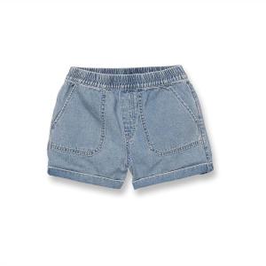 Volcom Girls’ Sunday Strut Rolled Cuff Short(Indigo)