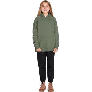 Volcom Girls’ Truly Stoked Fleece Sweatshirt(Light Army)