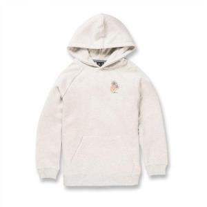 Volcom Girls’ Truly Stoked Fleece Sweatshirt(Light Grey)
