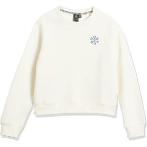 Volcom Girls’ Truly Stokin Crew Fleece Sweatshirt(Cloud)