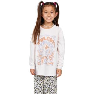 Volcom Girls’ Werkin Doubles Long Sleeve Tee(Ash)