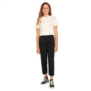 Volcom Girls Whatwhat Chino Pants(Black)