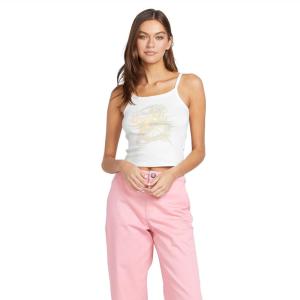 Volcom Womens 1991 Strappy Tank Top(Star White)
