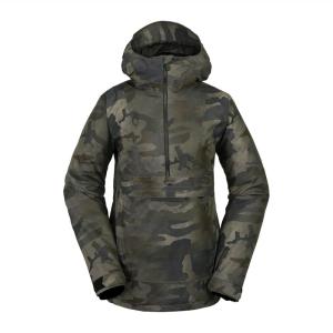 Volcom Womens Ashfield Anarok Snowboard Ski Jacket(Cloudwash Camo S4)