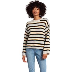 Volcom Womens Bubble Tea Boxy Fit Sweater(Bone)