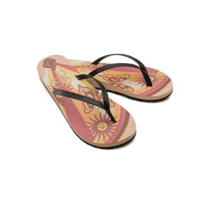 Volcom Women’s Color Me Spring Flip Flop Sandal(Hazelnut)