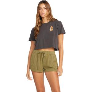 Volcom Womens Enternet Short Sleeve Tee(Black 423)