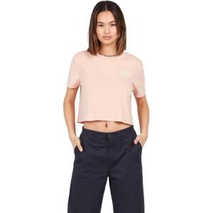 Volcom Womens Enternet Short Sleeve Tee(Hazey Pink)