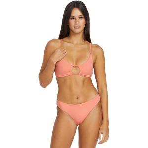 Volcom Womens Full Bikini Bottom – Low-Rise Swim Bottom with Full Coverage, Made from Recycled Fabric(Sunset)