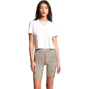 Volcom Women’s Lived In Lounge Bike Shorts(Animal Print)