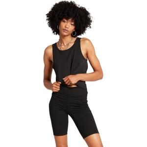 Volcom Women’s Lived In Lounge Bike Shorts(Black 1)