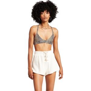 Volcom Women’s Lived In Lounge Fleece Sweat Shorts (Regular & Plus Size)(Cloud)