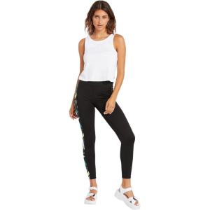 Volcom Women’s Lived In Lounge Legging Pants (Regular & Plus Size)(Multi Leaf)