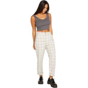 Volcom Womens Lived in Lounge Rib Fitted Tank(Black)
