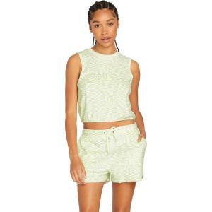 Volcom Women’s Lived in Lounge Terry Tank(Sage)