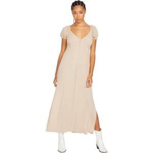 Volcom Womens Moonblast Maxi Dress(Taupe)