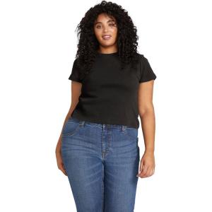Volcom Women’s One of Each Short Sleeve Crew Neck Tee (Regular & Plus Size)(Black 2)