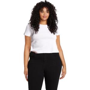 Volcom Women’s One of Each Short Sleeve Crew Neck Tee (Regular & Plus Size)(White 2)