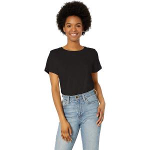 Volcom Women’s One of Each Short Sleeve Crew Neck Tee(Black1)