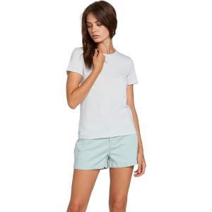 Volcom Women’s One of Each Short Sleeve Crew Neck Tee(Smokey Blue)