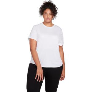 Volcom Women’s One of Each Short Sleeve Crew Neck Tee(White)