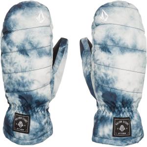 Volcom Womens Puff Puff Ski Snowboard Mitt Glove(Storm Tie-dye S3)