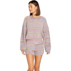 Volcom Women’s Quween High Waist Sweater Short(Multi)