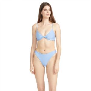 Volcom Womens Simply Seamless Skimpy Bikini Bottom(Coastal Blue)