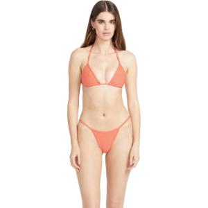 Volcom Womens Simply Seamless Tiny Bikini Bottom(Electric Coral)